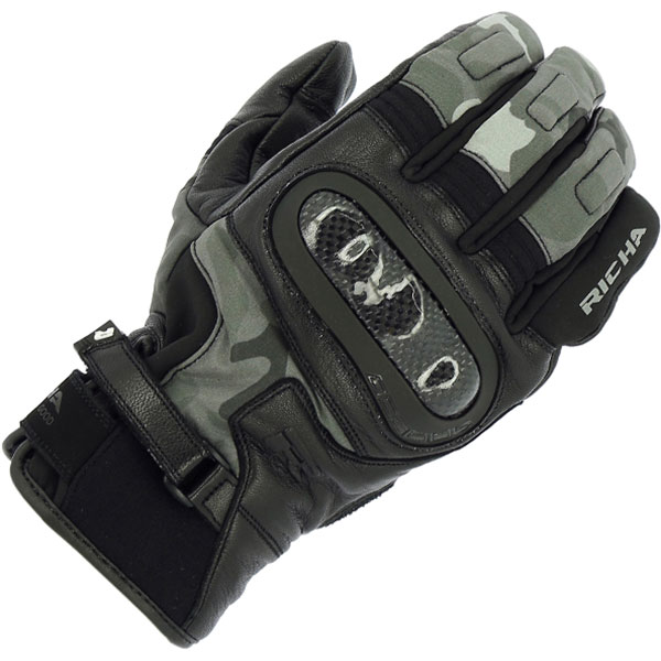 Image of Richa Shell Camo Gloves - Grey