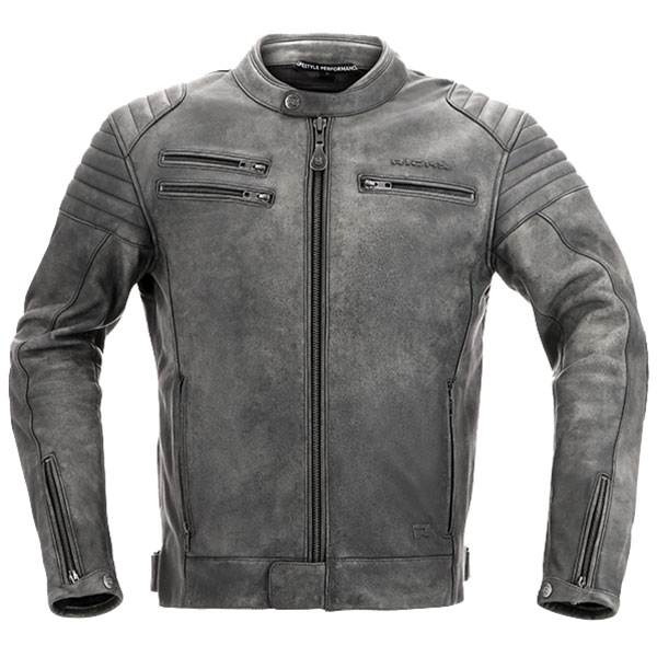 Richa Charleston Leather Jacket Titanium FREE UK DELIVERY