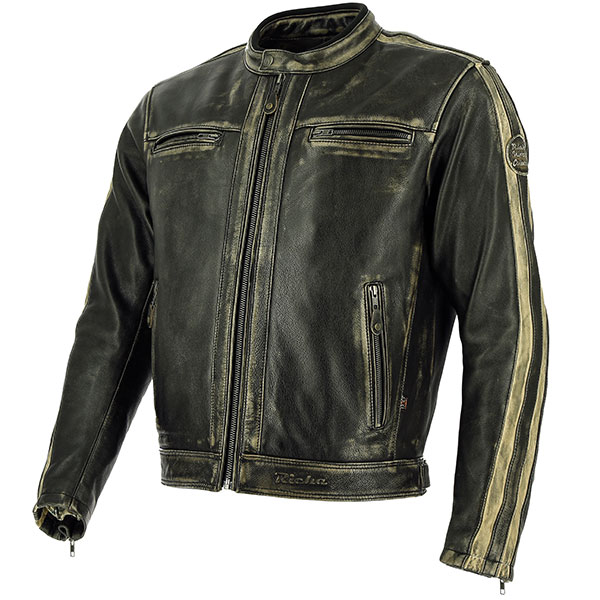 Richa Goodwood Leather Jacket - Brown