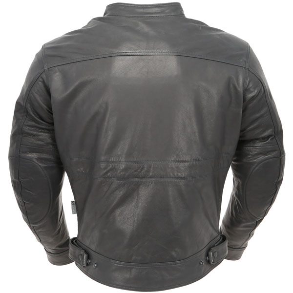 Richa Cafe Leather Jacket - Black - FREE UK DELIVERY