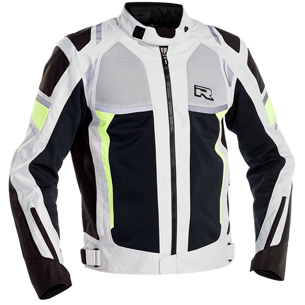 Richa Airstorm WP Textile Jacket Grey Fluo FREE UK DELIVERY