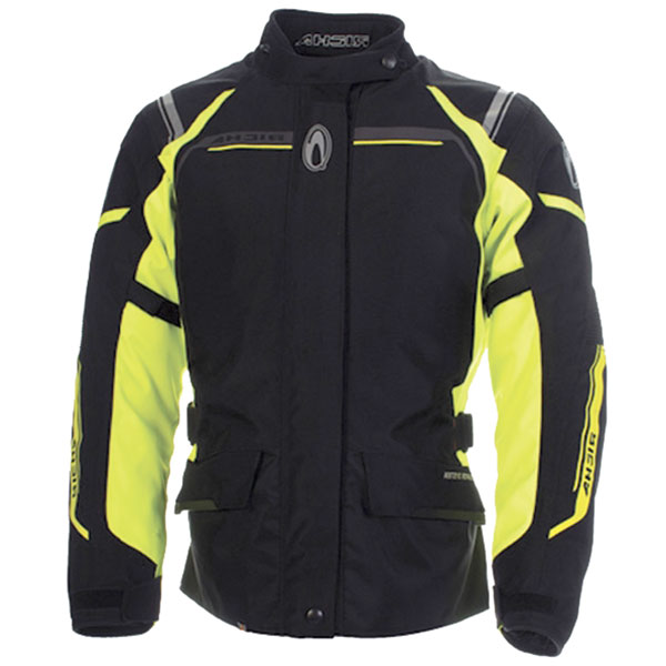 Image of Richa Storm Textile Jacket - Black / Fluo