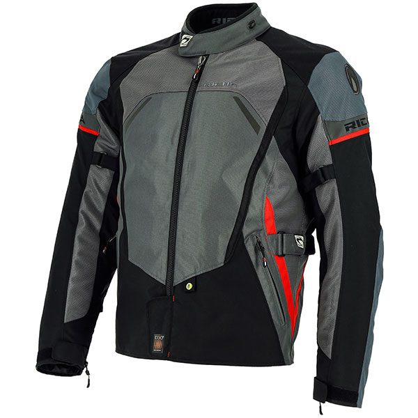 Image of Richa Scirocco Textile Jacket - Black / Grey