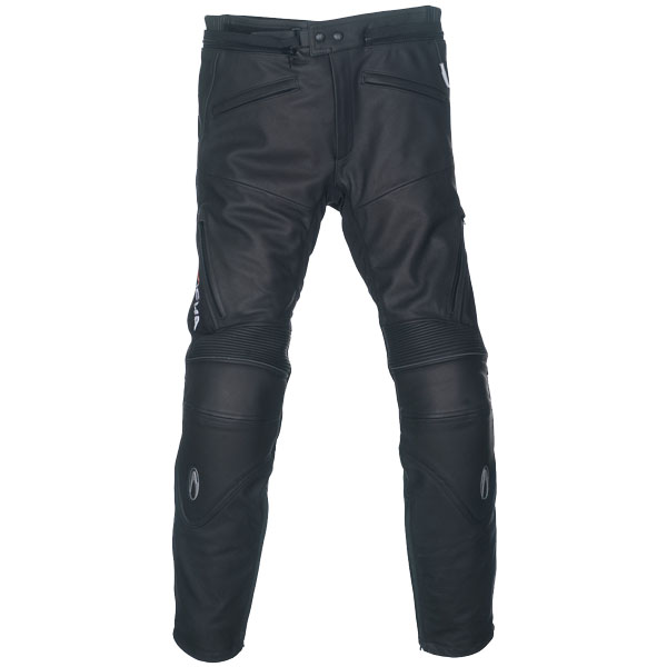 half leather jeans