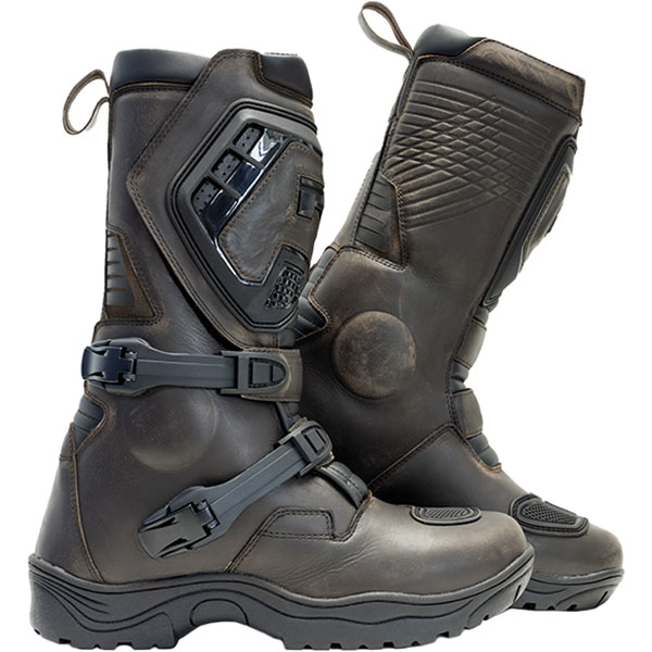 Image of Richa Colt Long Leather Boots - Brown