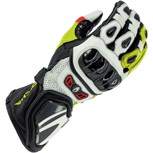 Image of Richa Savage 2 Gloves - Red / White / Fluo