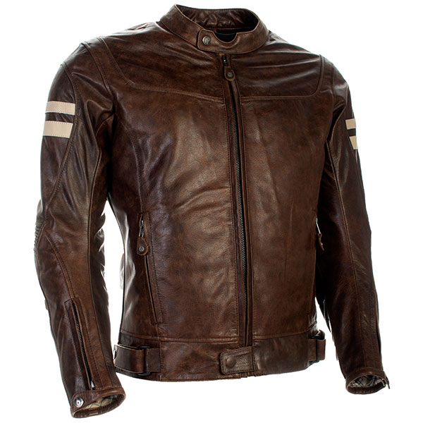 Image of Richa Hawker Leather Jacket - Cognac