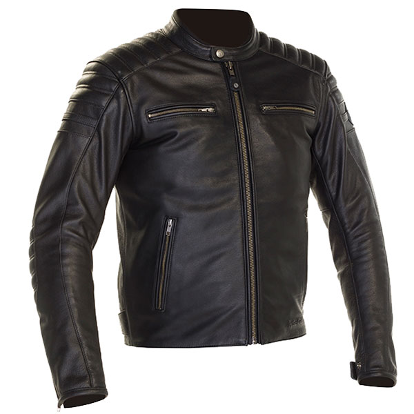 Richa Daytona 2 Leather Jacket - Black - FREE UK DELIVERY