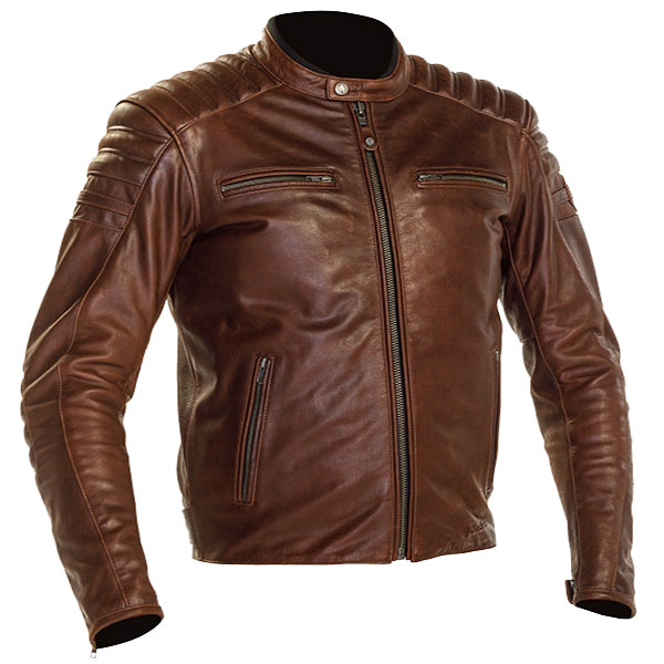 Richa Daytona 2 Leather Jacket - Brown - FREE UK DELIVERY