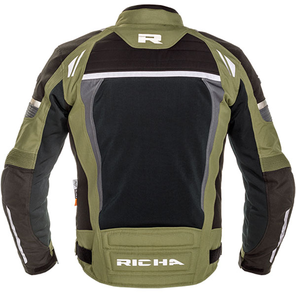 Richa Airstream X Textile Jacket Green FREE UK DELIVERY