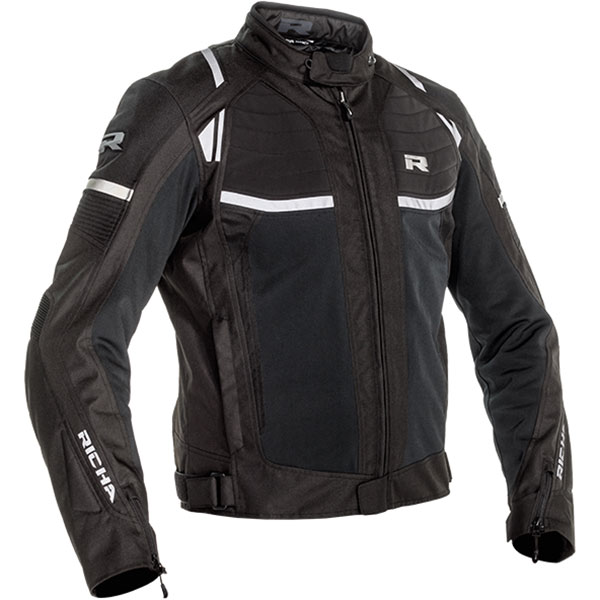 Richa Airstream X Textile Jacket - Black - FREE UK DELIVERY