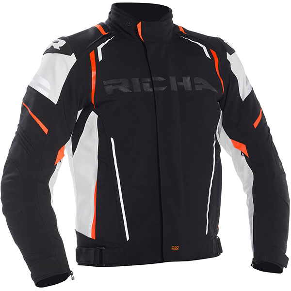 Image of Richa Impact Textile Jacket - Black / Orange