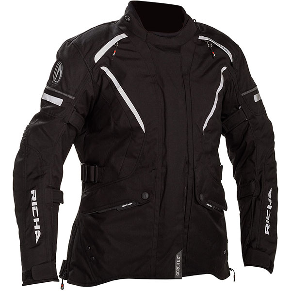 Richa Ladies Cyclone Gore-Tex Textile Jacket - Black - FREE UK DELIVERY