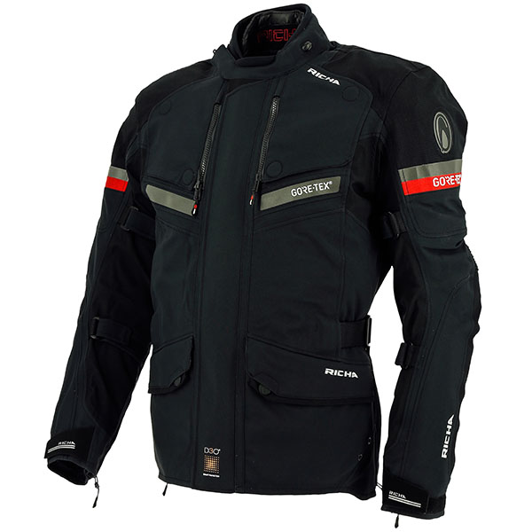 Image of Richa Atlantic Gore-Tex Textile Jacket - Black