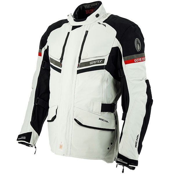 Image of Richa Atlantic Gore-Tex Textile Jacket - Grey