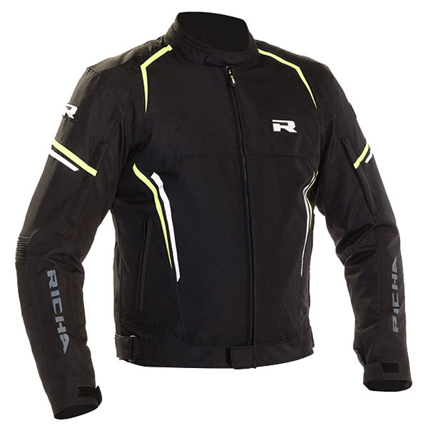 Image of Richa Gotham 2 Textile Jacket - Black / Fluo