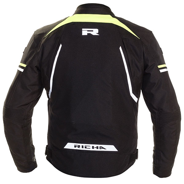 Richa Gotham 2 Textile Jacket - Black / Fluo - FREE UK DELIVERY