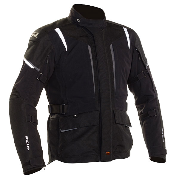 Image of Richa Nimbus Textile Jacket - Black / Grey