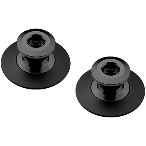 thumbnail image 2 of BikeTek Billet Paddock Stand Spool Bobbins – Black, M6 6mm For Aprilia RSV1000 RS125 RS250 Pegaso 2 of 5