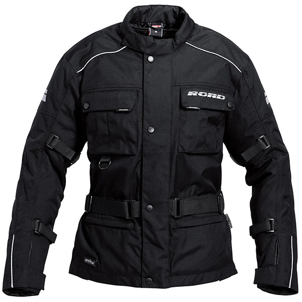 Image of Road Atlanta Cordura Textile Jacket - Black