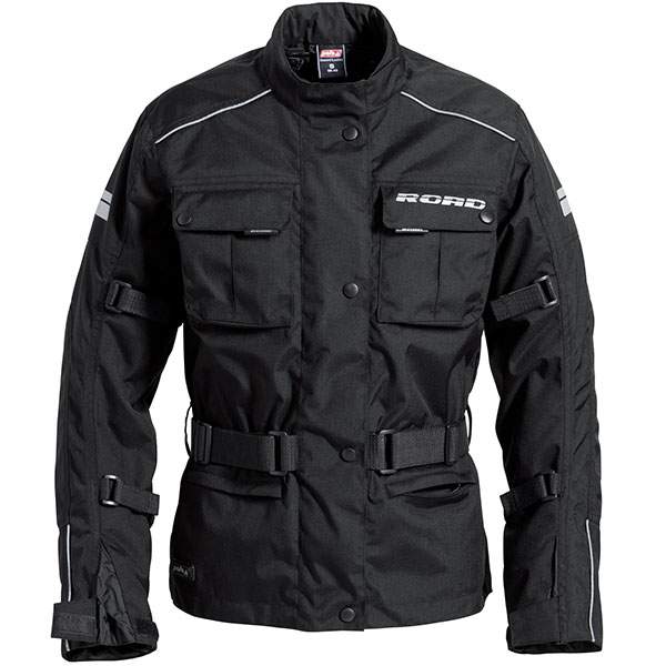 Image of Road Ladies Atlanta Cordura Textile Jacket - Black