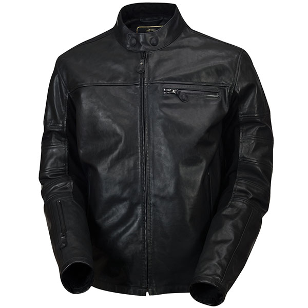 Image of Roland Sands Design Black Ops Ronin Leather Jacket