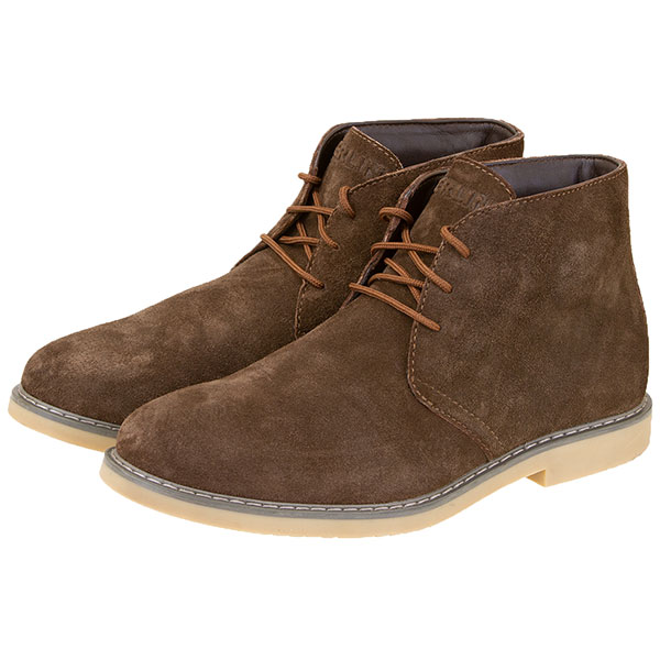 Image of Merlin Gobi Chukka Waterproof Leather Boots - Brown