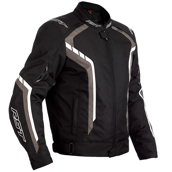 RST Axis CE Textile Jacket - Black / Grey / White - FREE UK DELIVERY