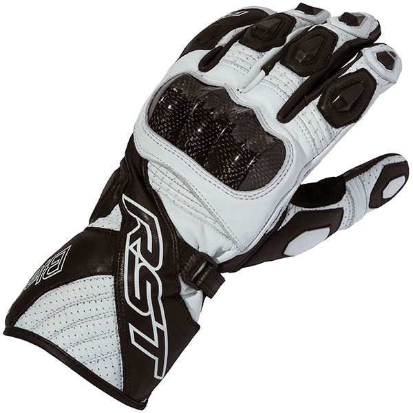 Image of RST Blade 2 CE Leather Gloves - White