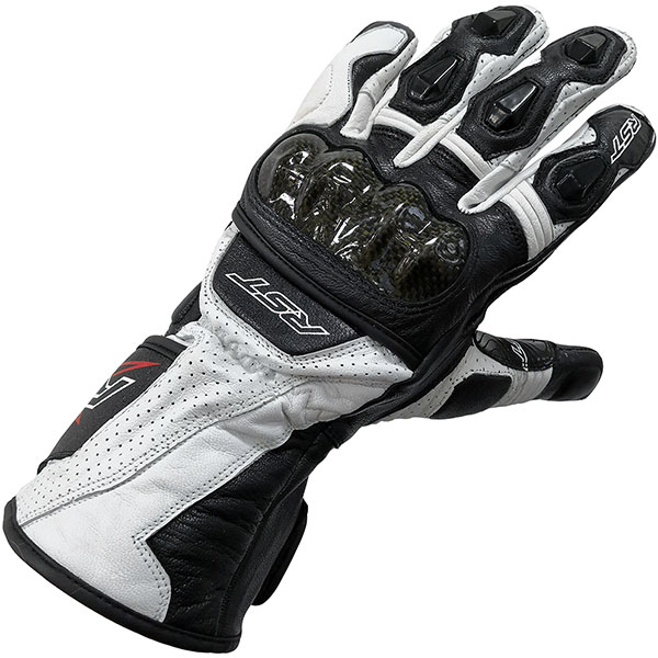Image of RST Delta 3 CE Leather Gloves - White