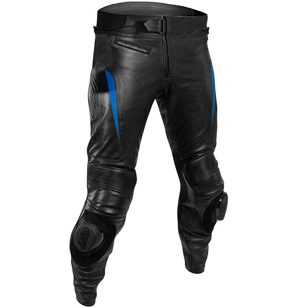 Image of RST GT CE Leather Jeans - Black / Blue