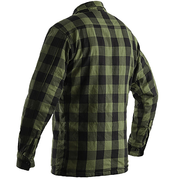RST Lumberjack Aramid Lined CE Shirt Green Check FREE UK DELIVERY