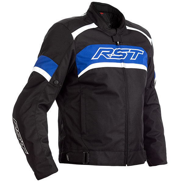Image of RST Pilot CE Textile Jacket - Black / Blue / White
