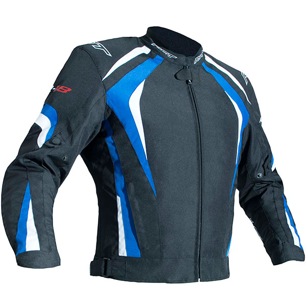 Image of RST R-18 CE Textile Jacket - Black / Blue