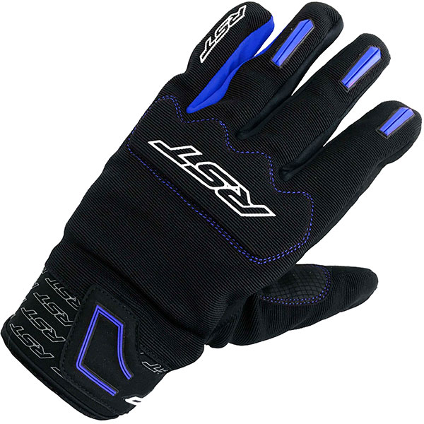 Image of RST Rider CE Textile Gloves - Black / Blue