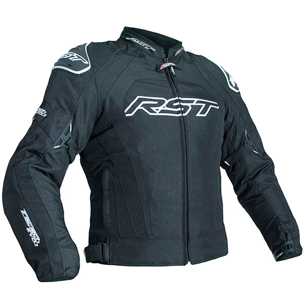 Image of RST Tractech Evo 3 CE Textile Jacket - Black / Black