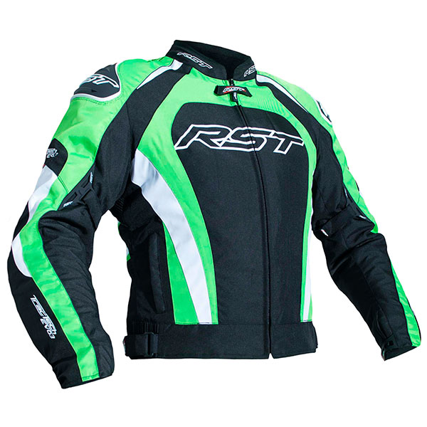 Image of RST Tractech Evo 3 CE Textile Jacket - Black / Green