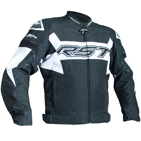Image of RST Tractech Evo R CE Textile Jacket - Black / White