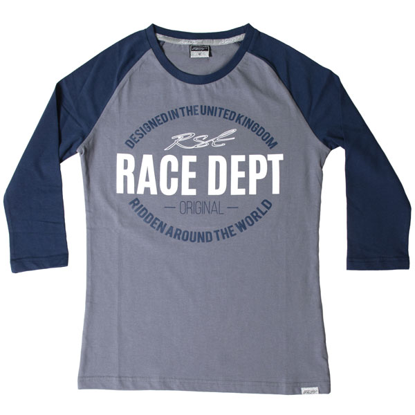 Image of RST Ladies Original 1988 T-Shirt - Grey / Navy