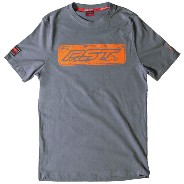 Image of RST Speedbloc T-Shirt - Grey / Orange