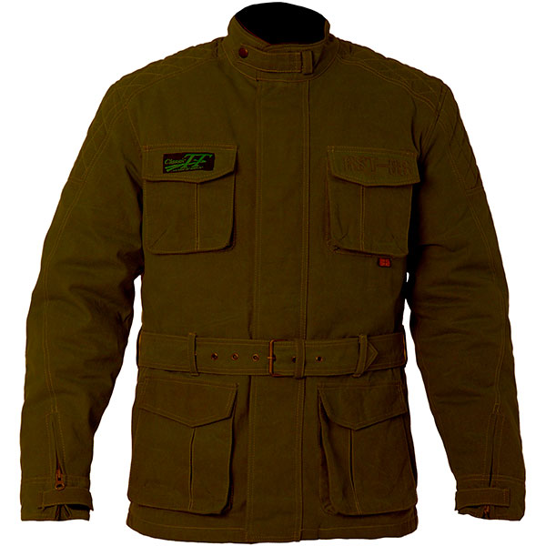 Image of RST Classic TT 3/4 Textile Jacket - Brown