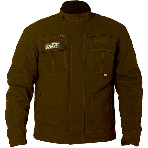 RST Classic TT Short Textile Jacket - Brown - FREE UK DELIVERY