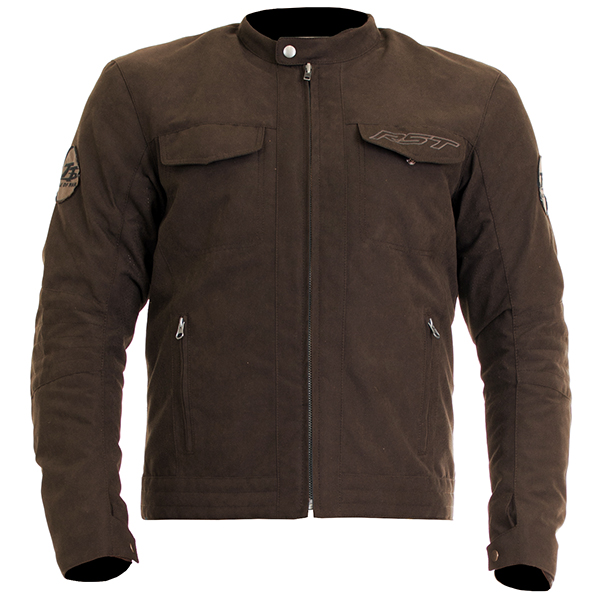 Image of RST IOM TT Crosby CE Textile Jacket - Brown