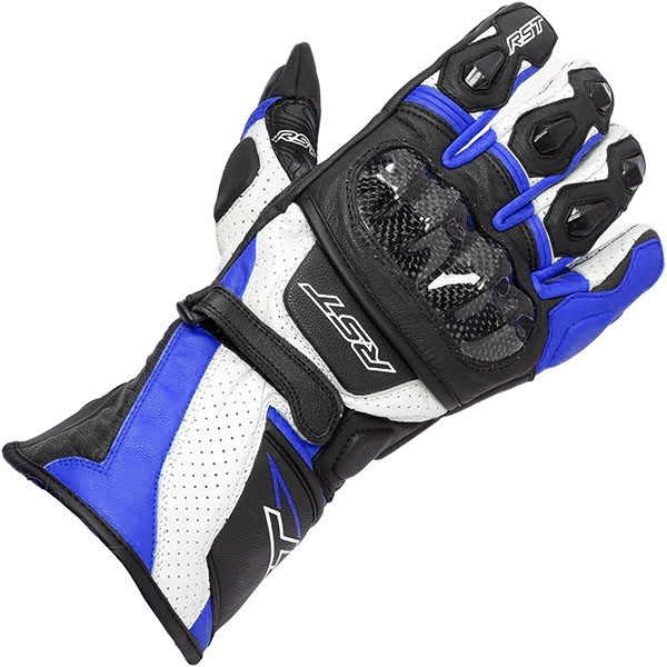 Image of RST Delta 3 CE Leather Gloves - Blue