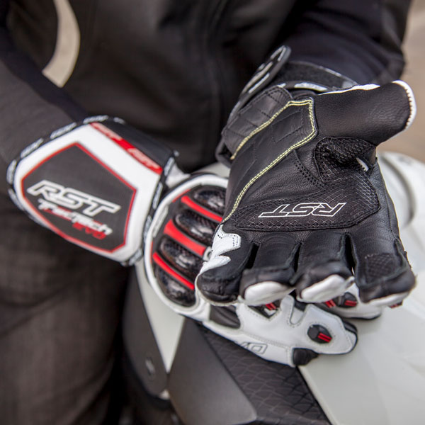 RST Tractech Evo CE Glove White FREE UK DELIVERY
