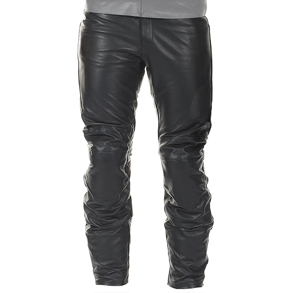 Image of RST Interstate 3 Leather Jeans - Black