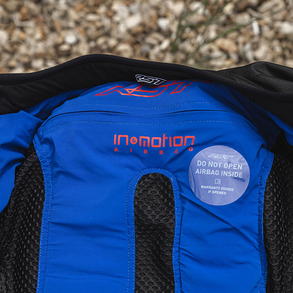 RST Axiom Airbag CE Textile Jacket Black / Grey / Fluo Yellow FREE