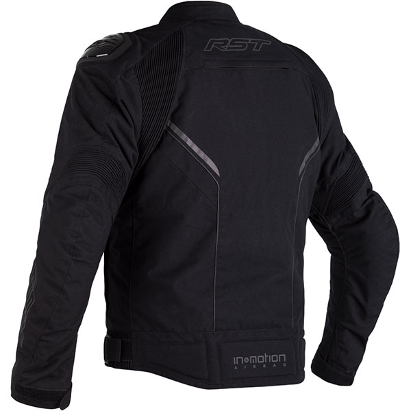 RST Sabre Airbag CE Textile Jacket - Black - FREE UK DELIVERY