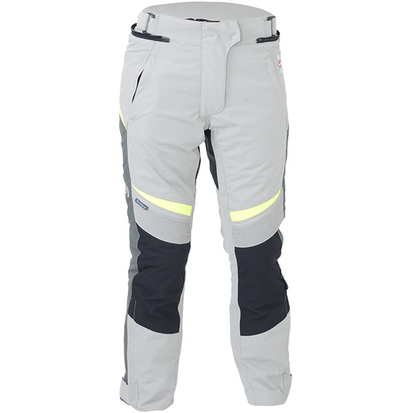 Image of RST Ladies Gemma Textile Jeans - Silver / Flo Yellow