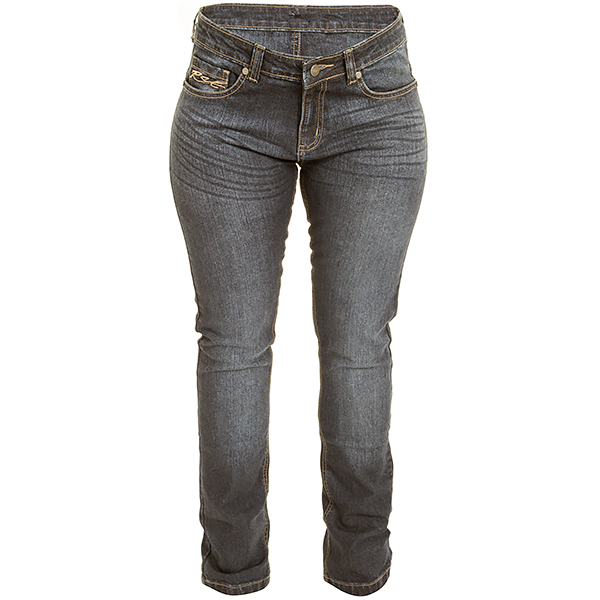 Image of RST Ladies Aramid Fibre Straight Jeans - Grey